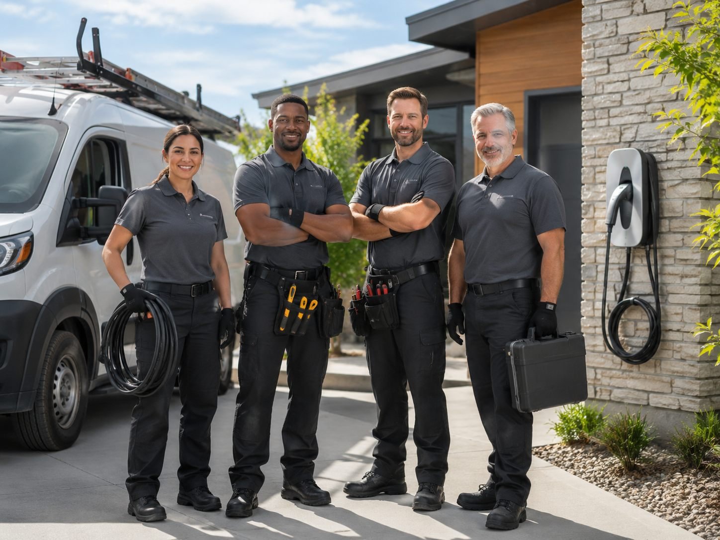 Licensed electricians in the Denver Home EV Charger network