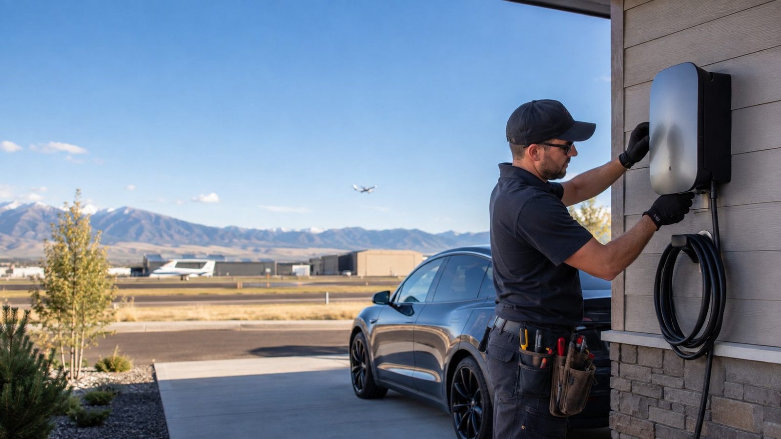 EV charger installation in Centennial, CO